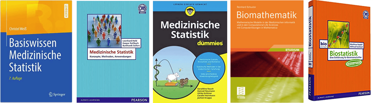 Statistik für Medizin Fachbücher